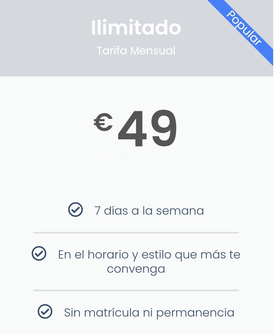 Precios Yoga Bilbao